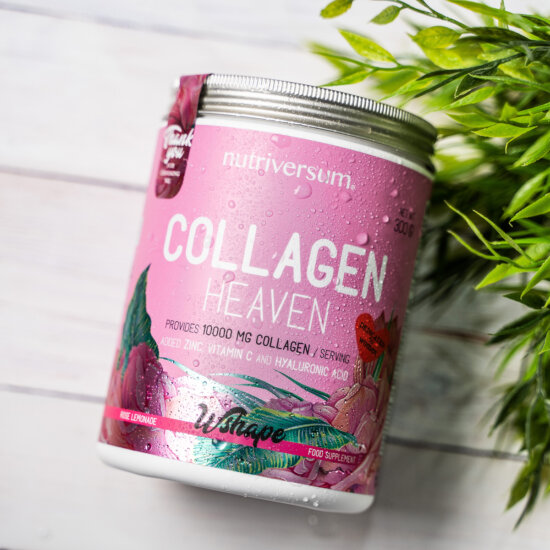 A WSHAPE – Collagen Heaven egy igen komplex, nagyon magas hatóanyag tartalommal rendelkező készítmény, az ízesítések frissítően finomak, a használatával a történelemben először a kollagénbevitel pozitív élménnyé válik. 