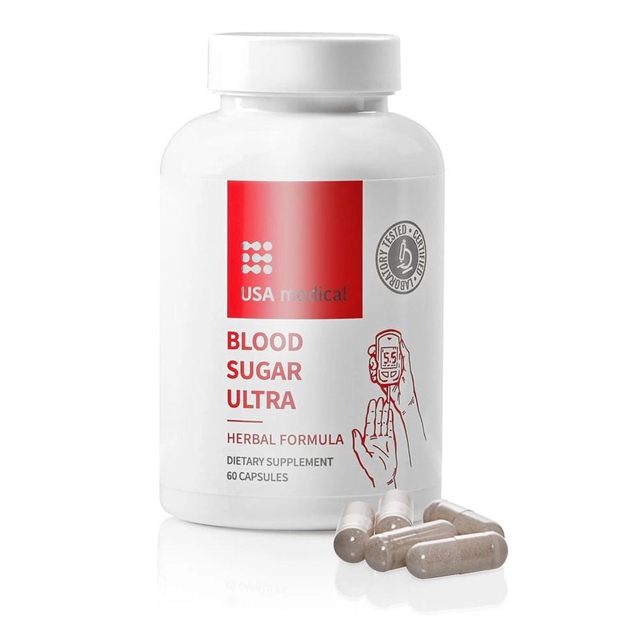 USA Medical Blood Sugar Ultra- Vércukor kontroll kapszula 60 db